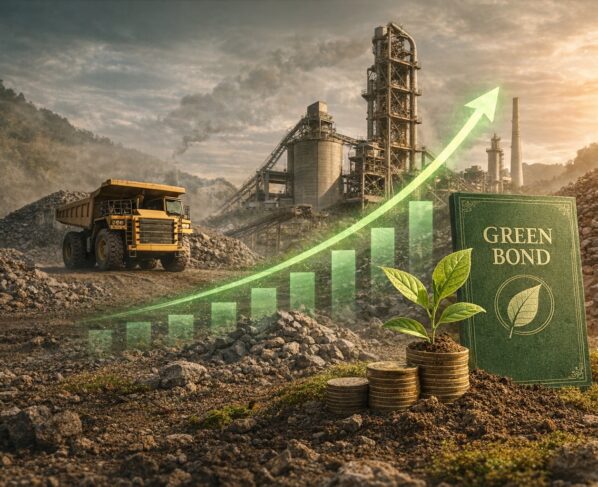 Ao trazer para dentro do mercado cimento e mineração, a lógica deixa de ser financiar o que já é sustentável